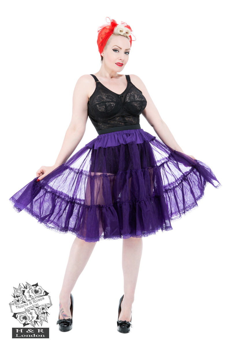 Purple 25'' Petticoat